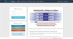 Desktop Screenshot of cloudghana.net